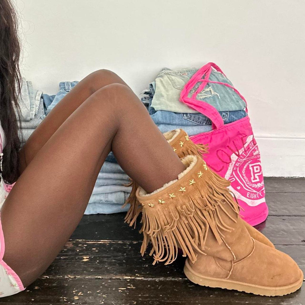 Vintage 2010 Jimmy Choo X Ugg boots
