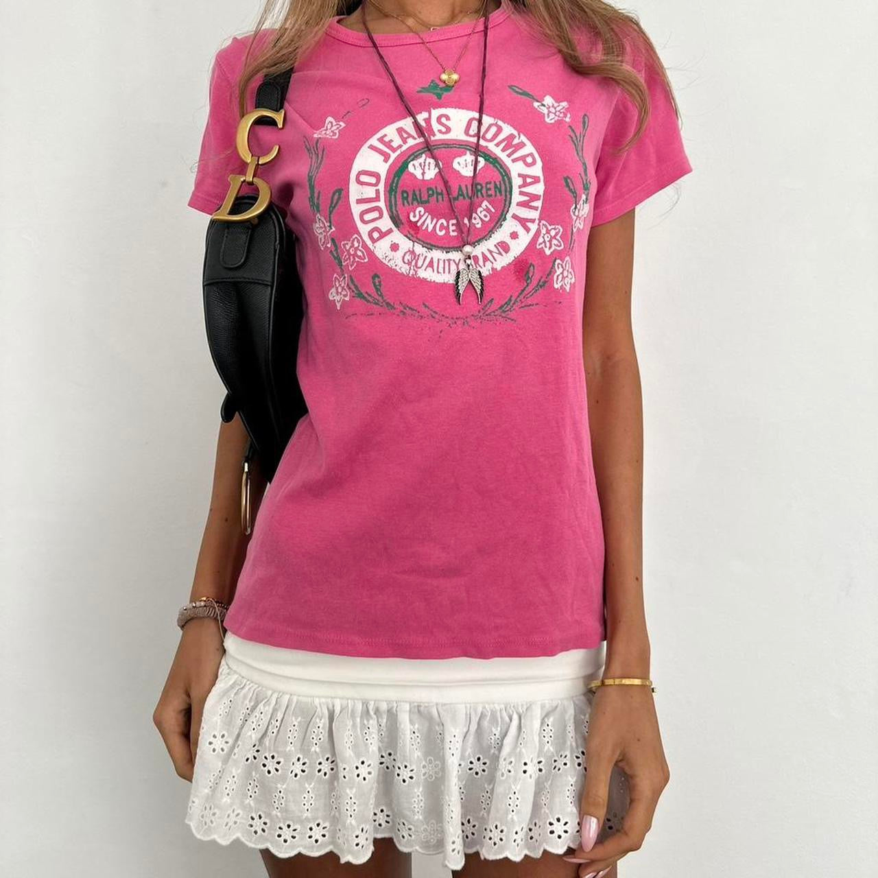 Vintage 2000s Polo Ralph Lauren floral top