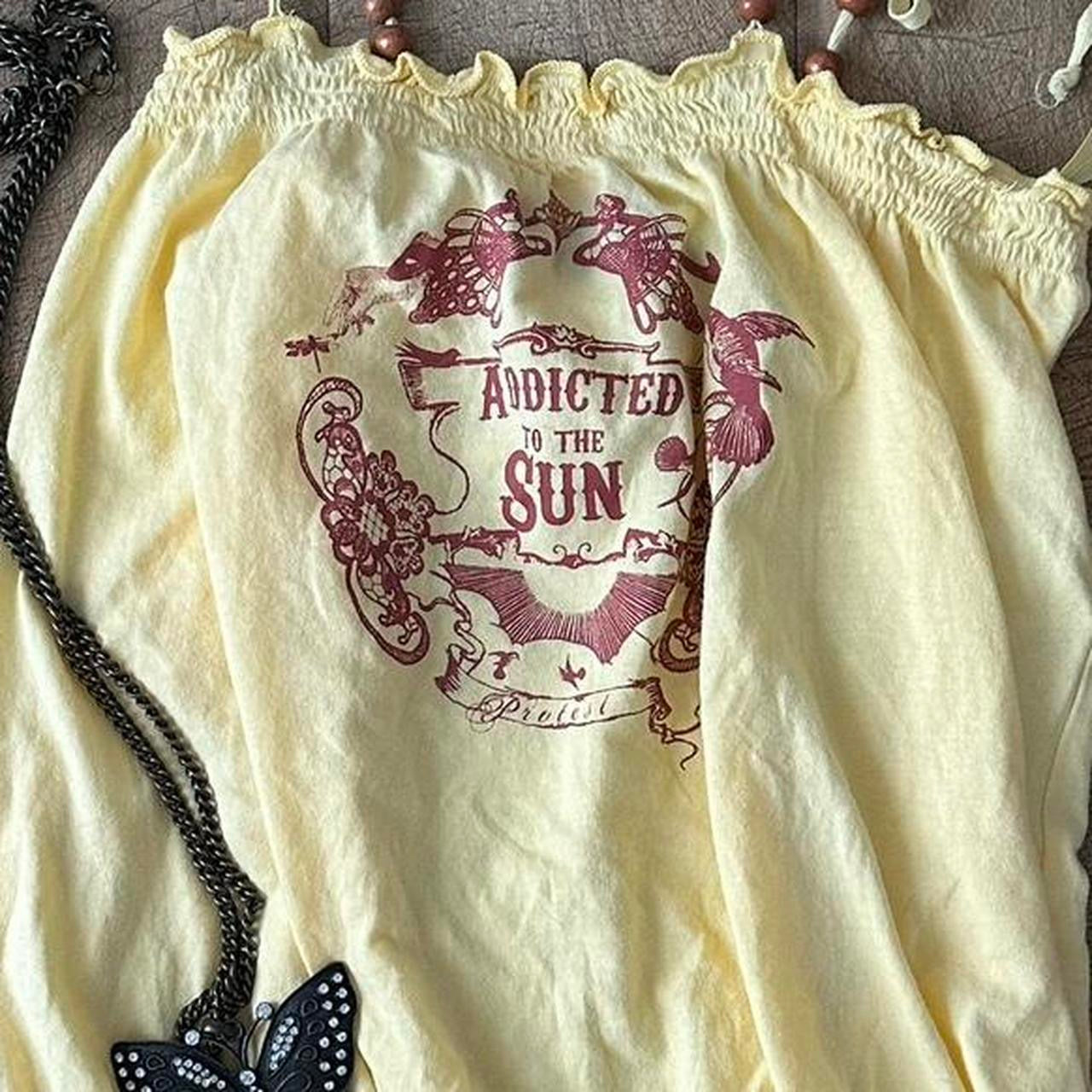 Vintage 90’s ‘addicted to the sun’ top
