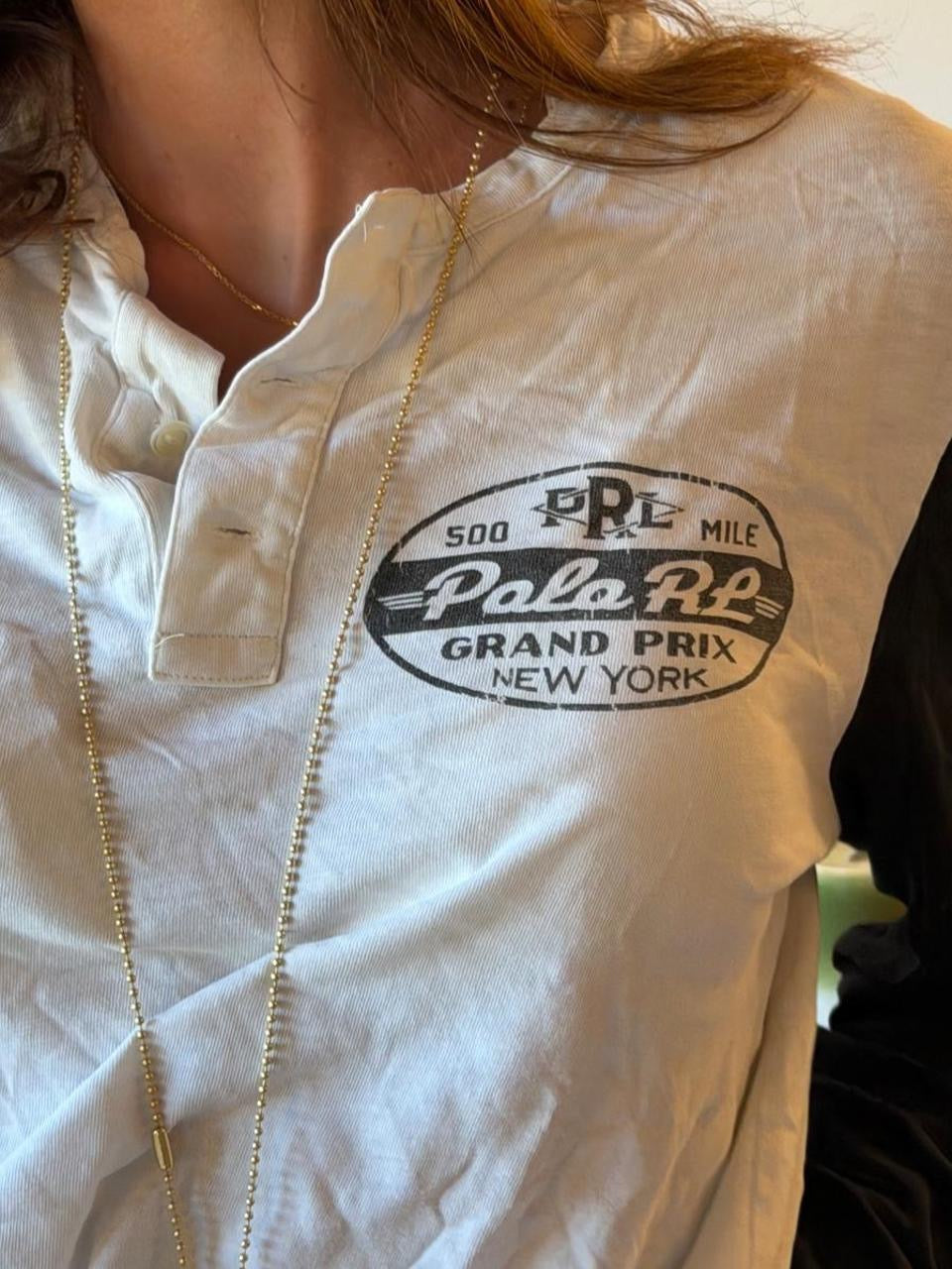Vintage 00’s graphic Polo Ralph Lauren long sleeve top