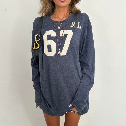 Vintage 90’s Ralph Lauren long sleeve soft jersey top