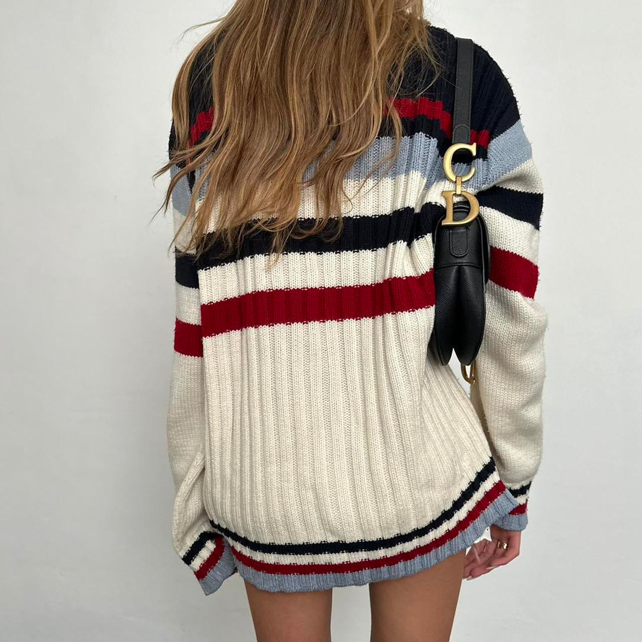 Vintage 90’s knit zip up sweater