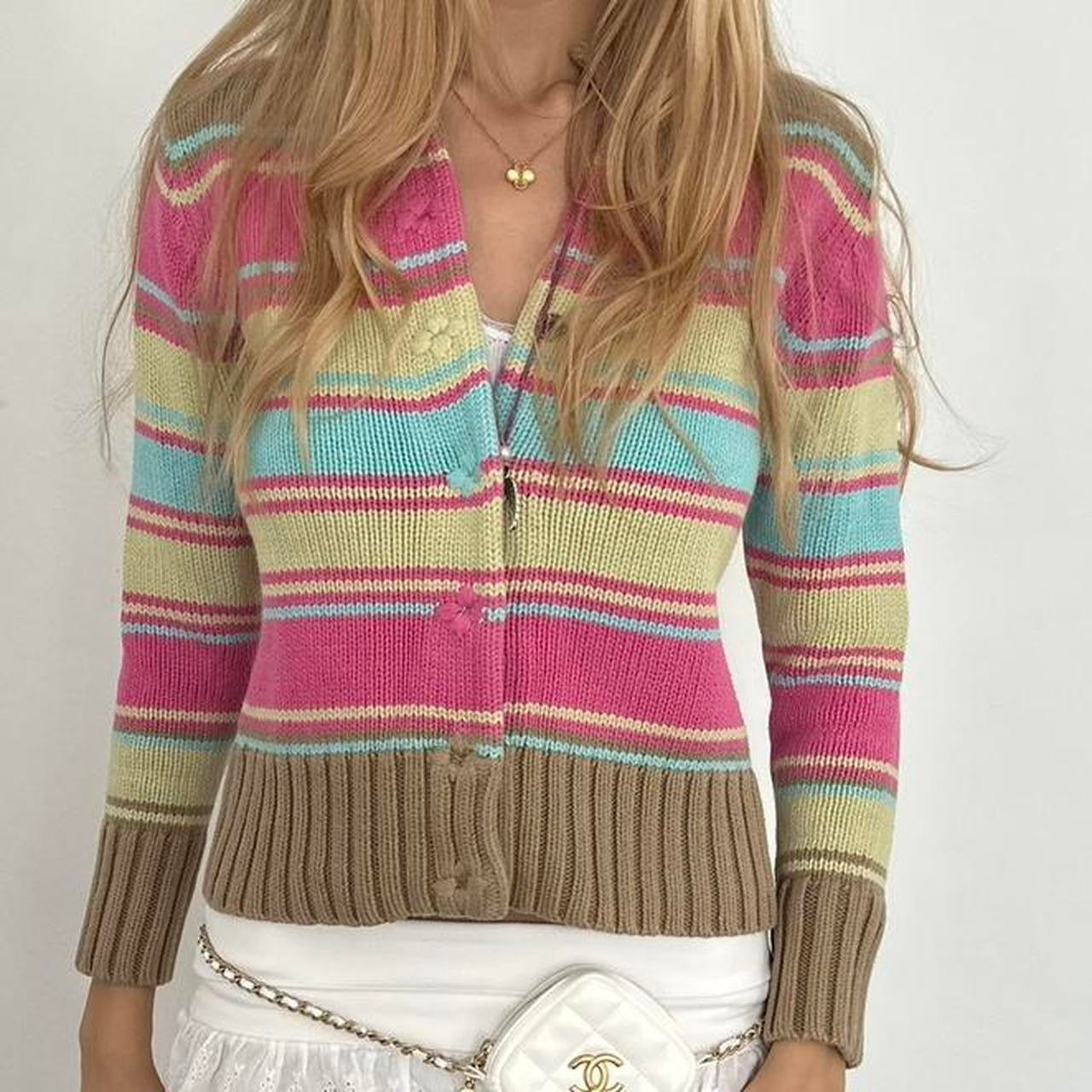 Vintage 90’s knit stripe sweater