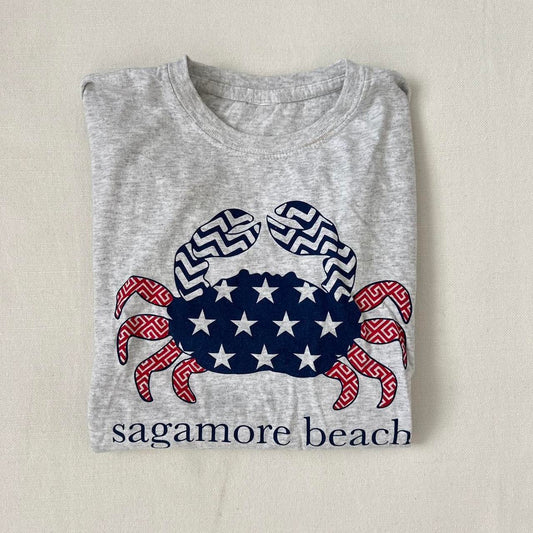 Vintage sagamore beach grey vintage top 🇺🇸