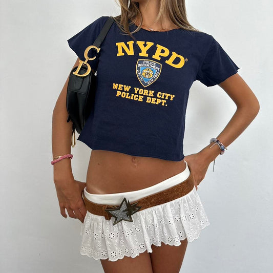 Vintage NYPD baby tee