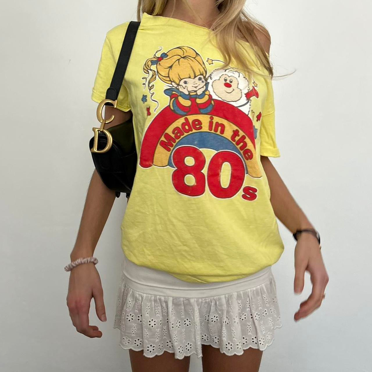 Vintage ‘made in the 80’s’ graphic tee 💛