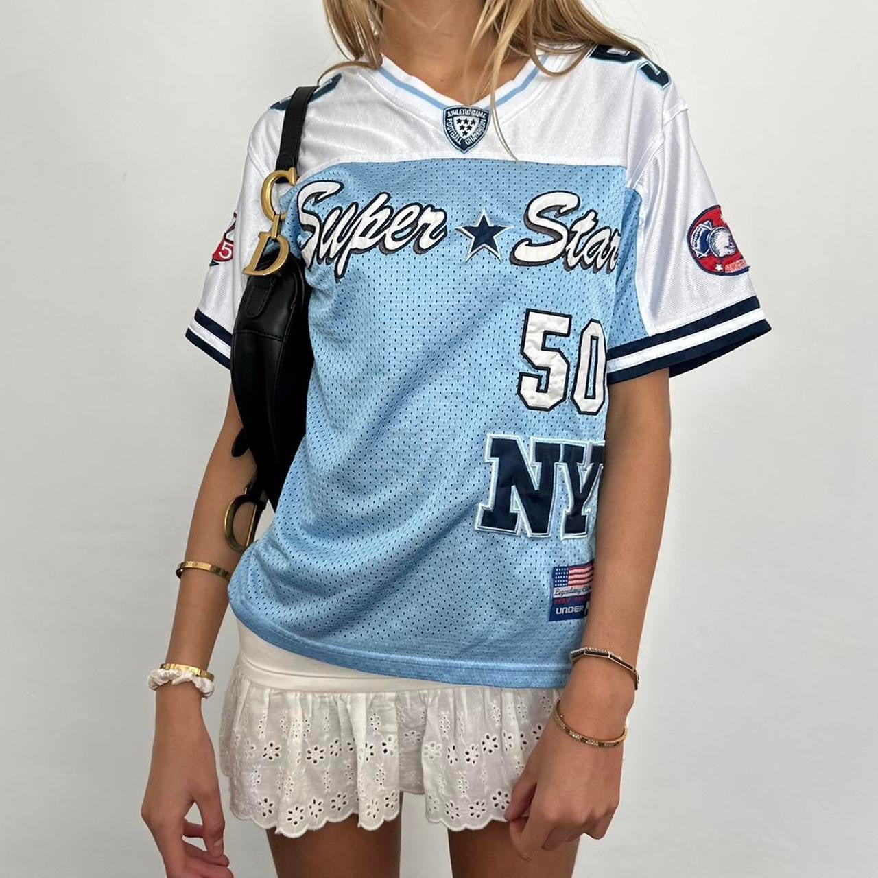 Vintage 90’s rare New York blue jersey