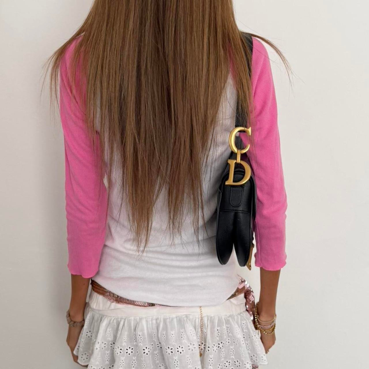 Vintage 00s pink Victoria’s Secret  long sleeve top