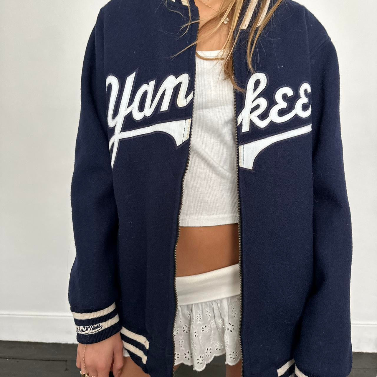 Vintage 90’s Yankees varsity jacket