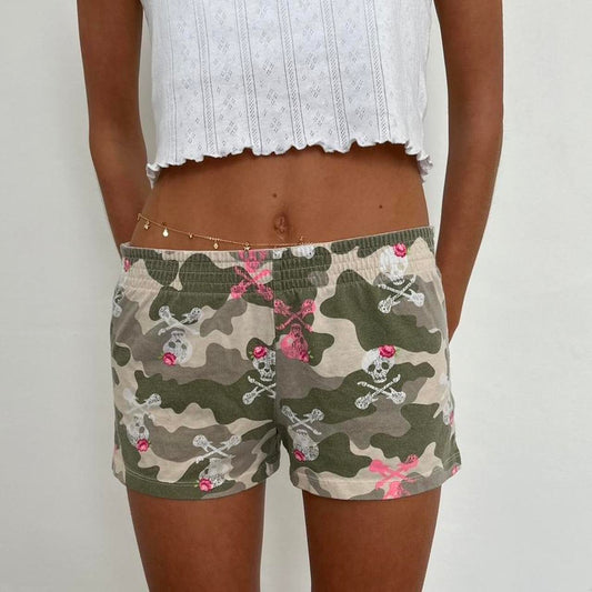 Vintage early 2000s camo shorts