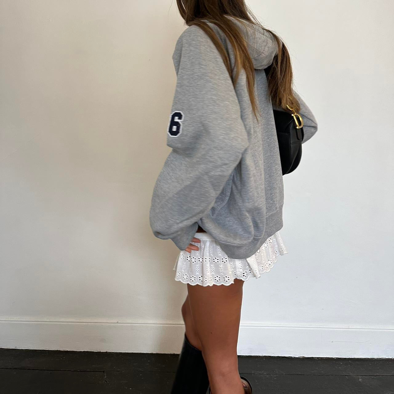 Vintage 90s grey New York hoodie