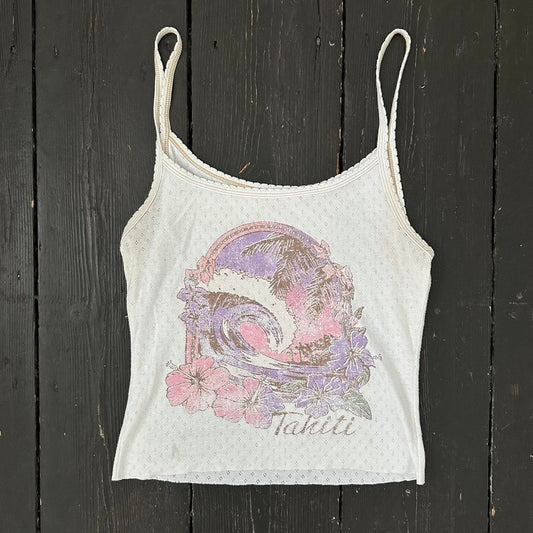 Vintage rare Abercrombie and Fitch Tahiti island camisole top