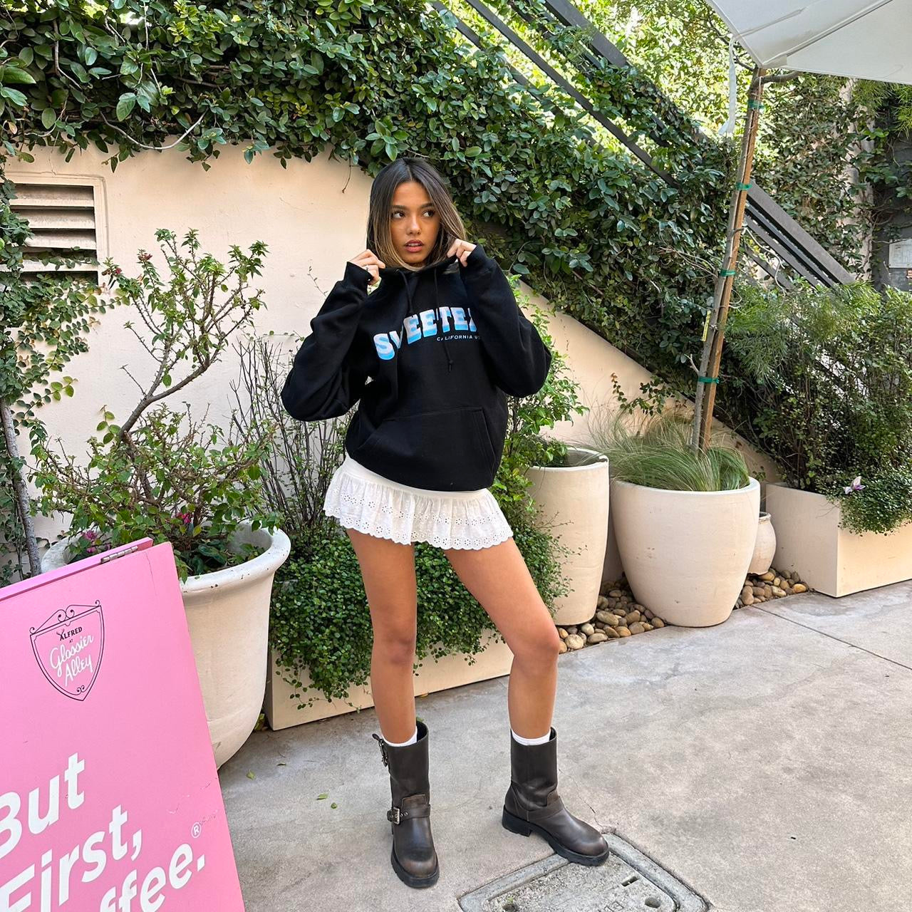 Vintage black Sweetea hoodie