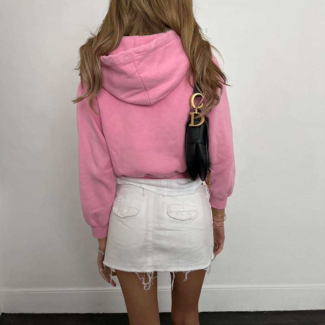 Vintage New York pink zip up ♡