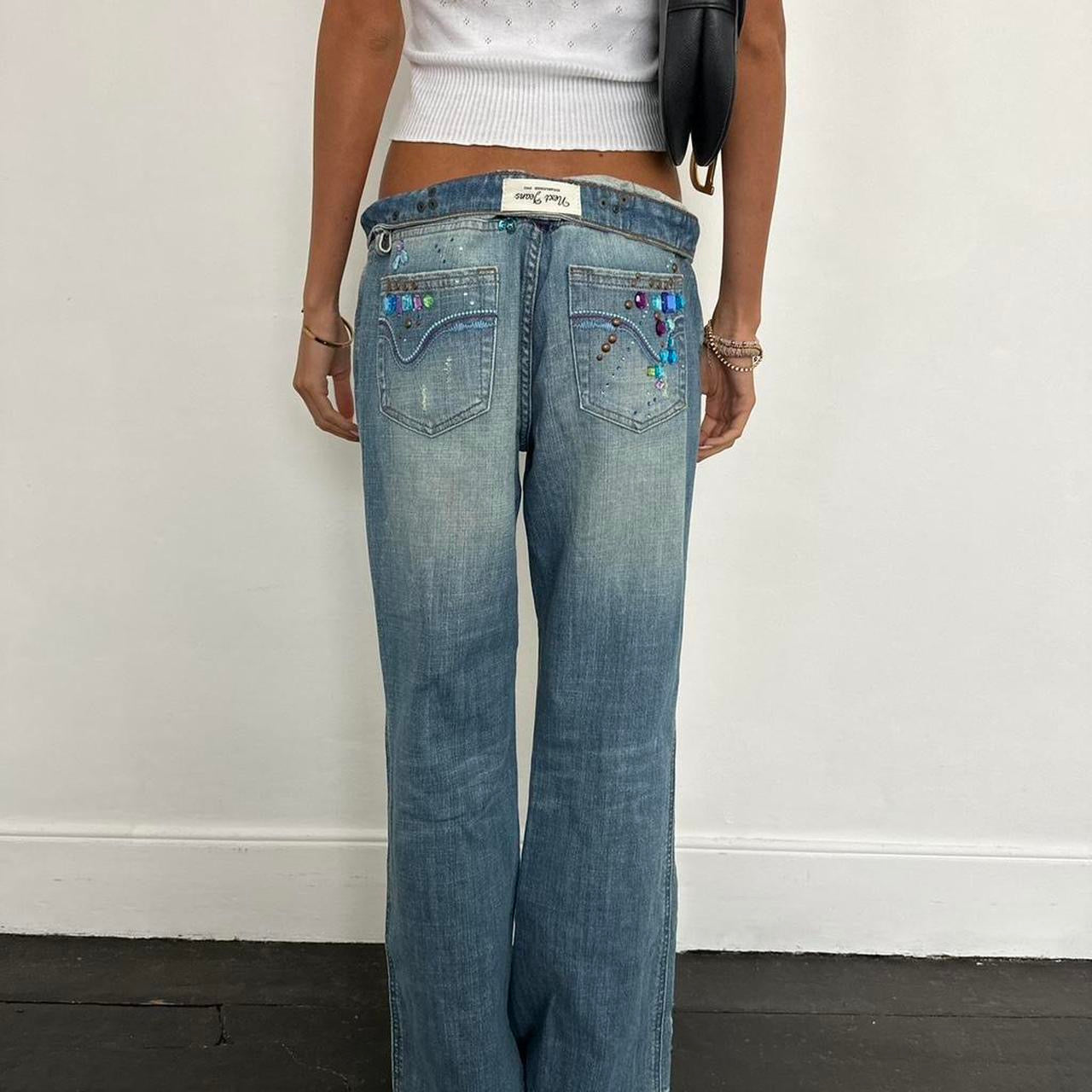 Vintage 2000’s gem stone jeans