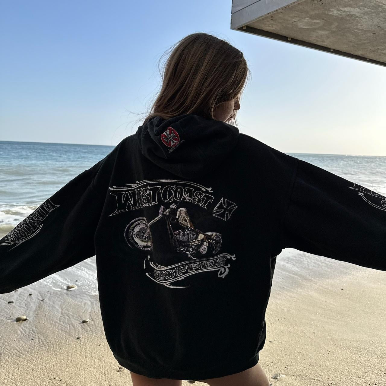 Vintage 90’s West Coast Choppers hoodie