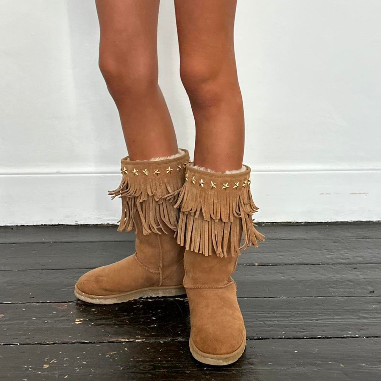 Vintage 2010 Jimmy Choo X Ugg boots