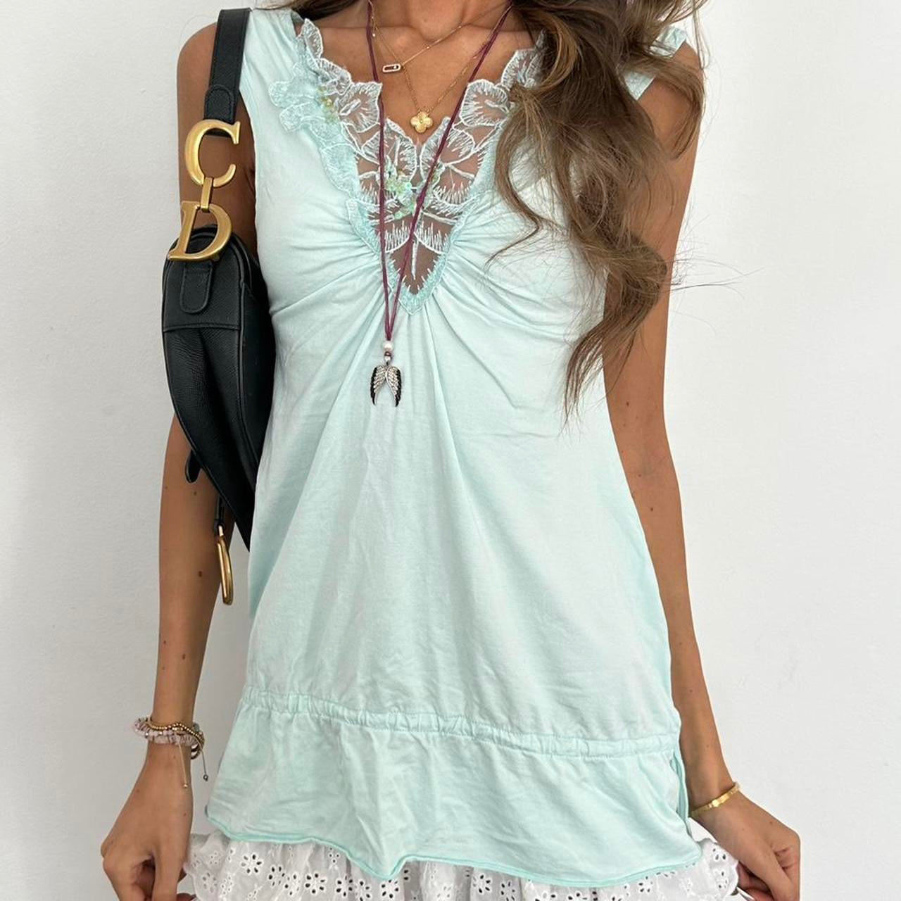 Vintage 2000s delicate cami top