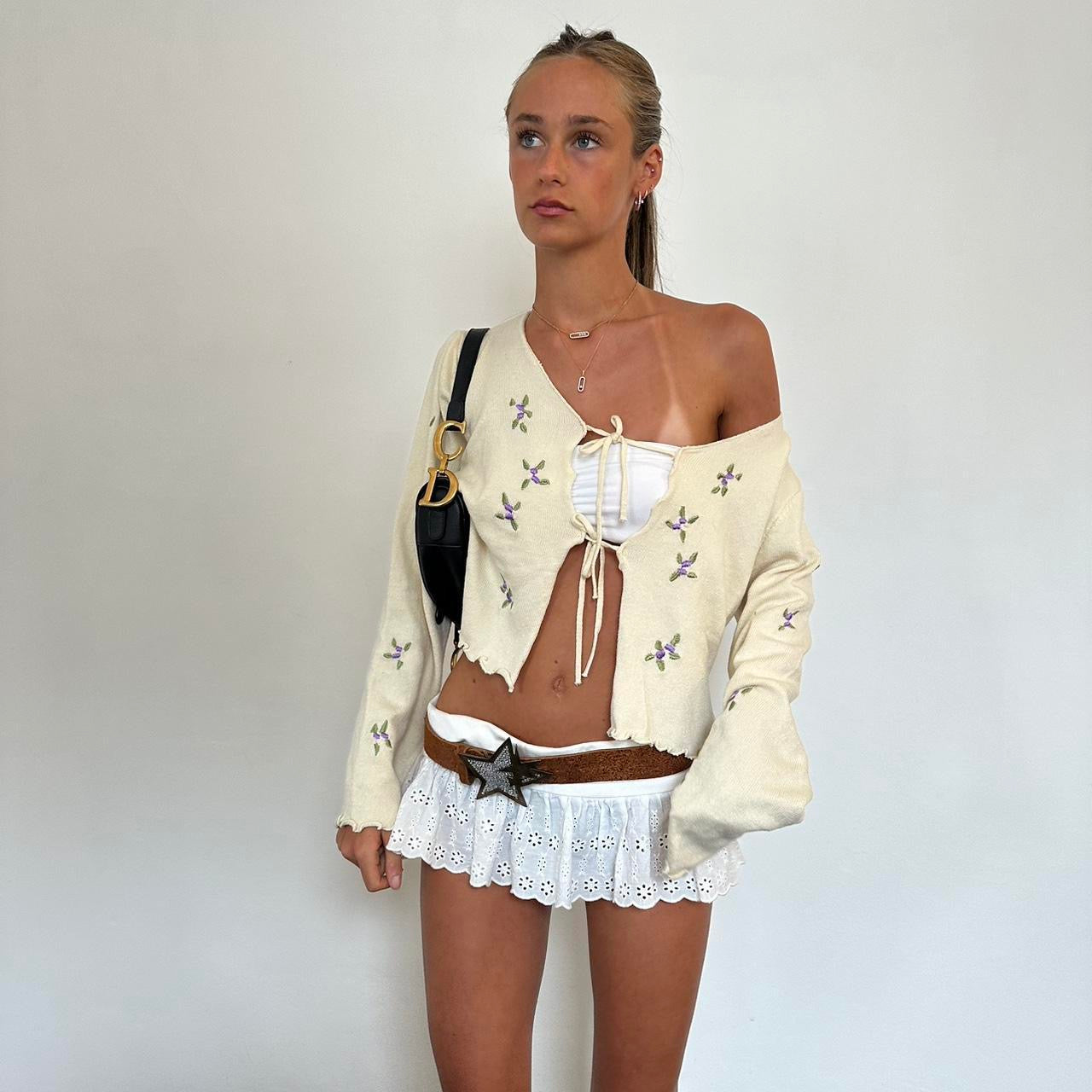 Vintage floral cardigan