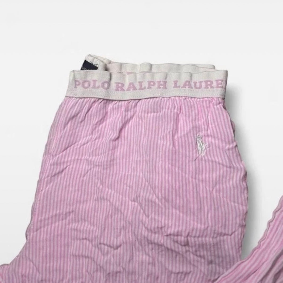 Vintage 90s Ralph Lauren rare pink striped pants
