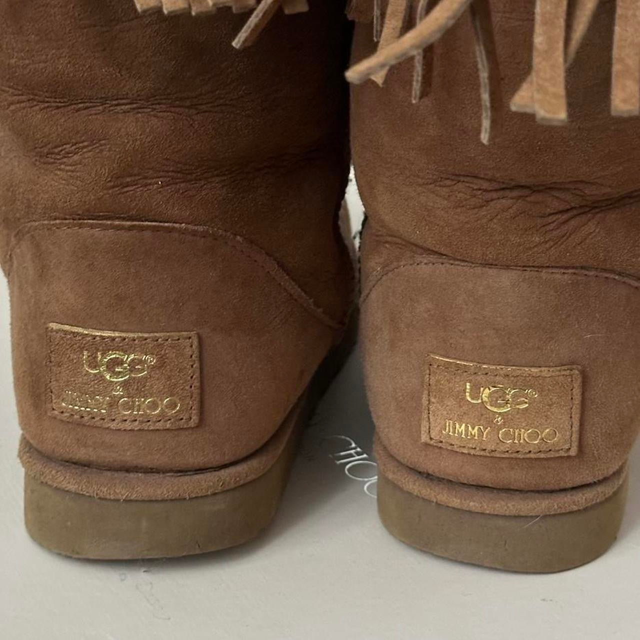 Vintage chestnut 2010 Jimmy Choo X Ugg boots