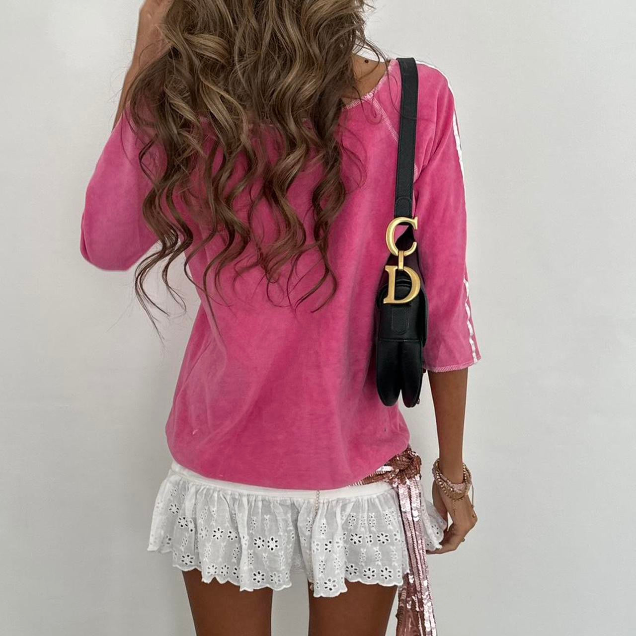 Vintage 00s pink lightweight sweater top