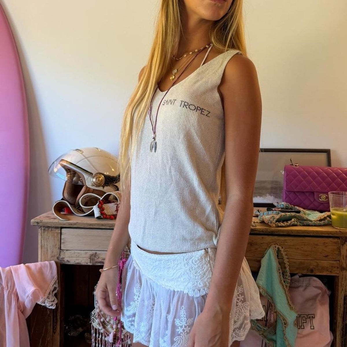 Vintage 00s Saint Tropez top