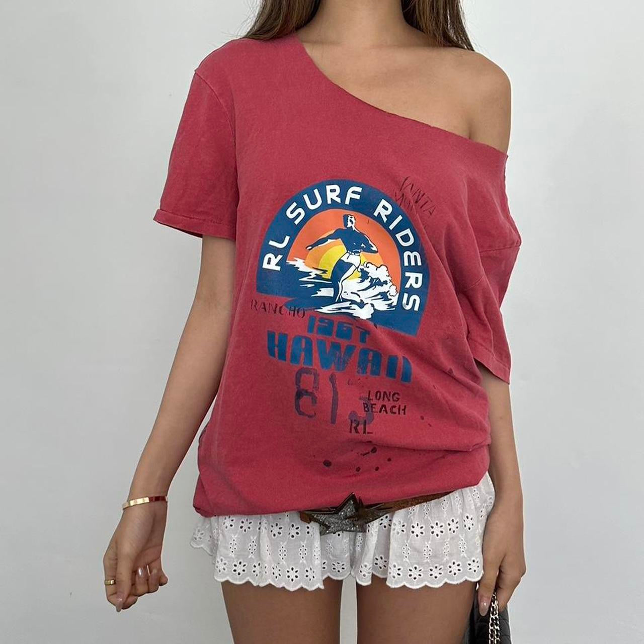 Vintage Ralph Lauren Hawaii RL surf tee