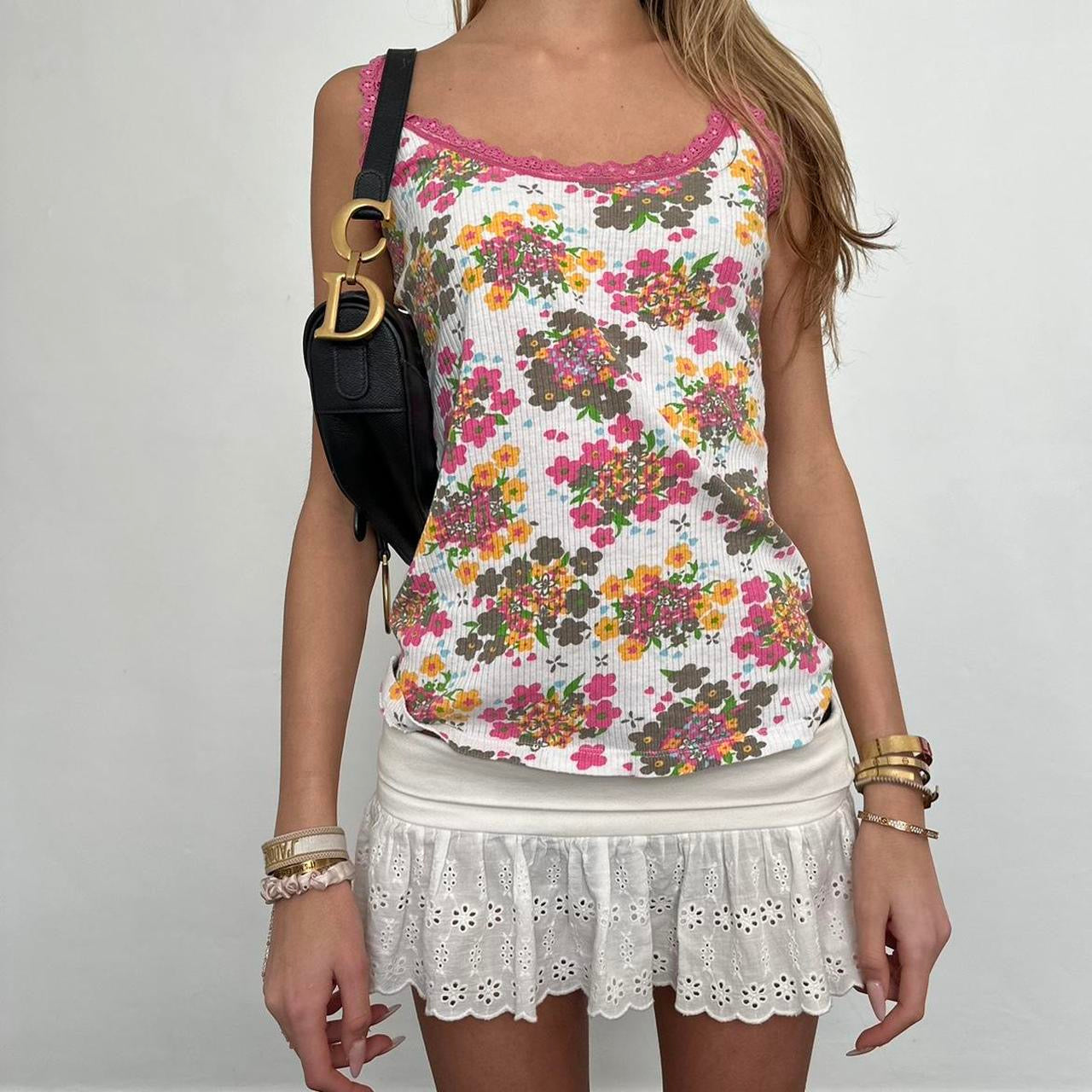 Vintage 2000’s floral tank top