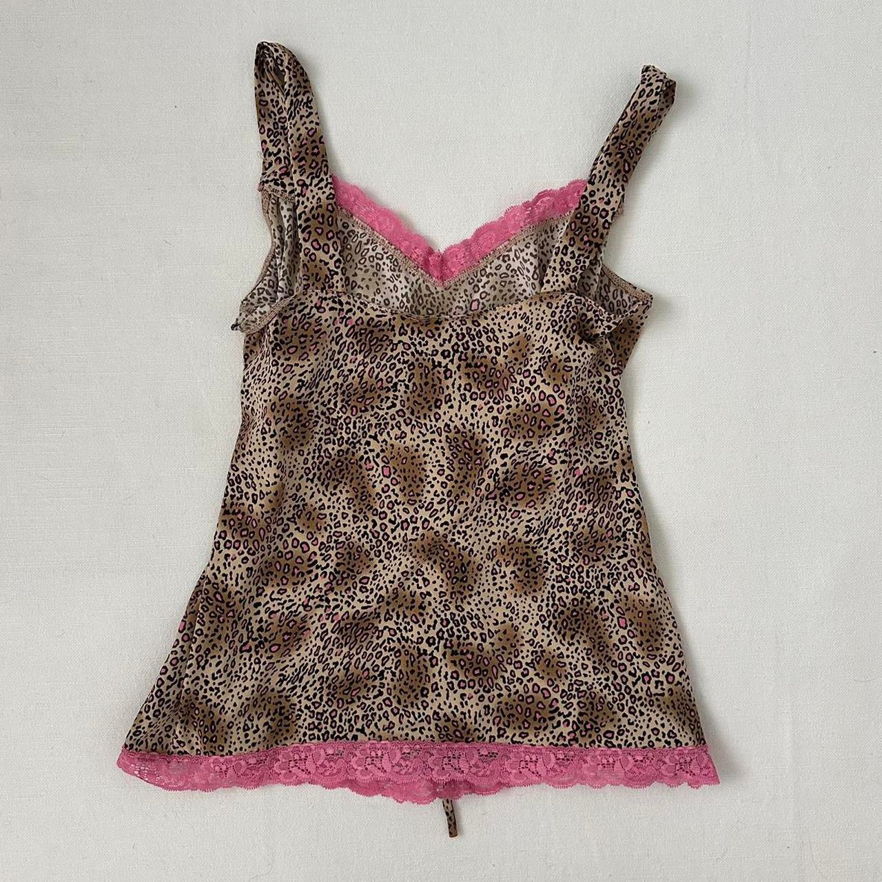 Vintage 90’s leopard babydoll top