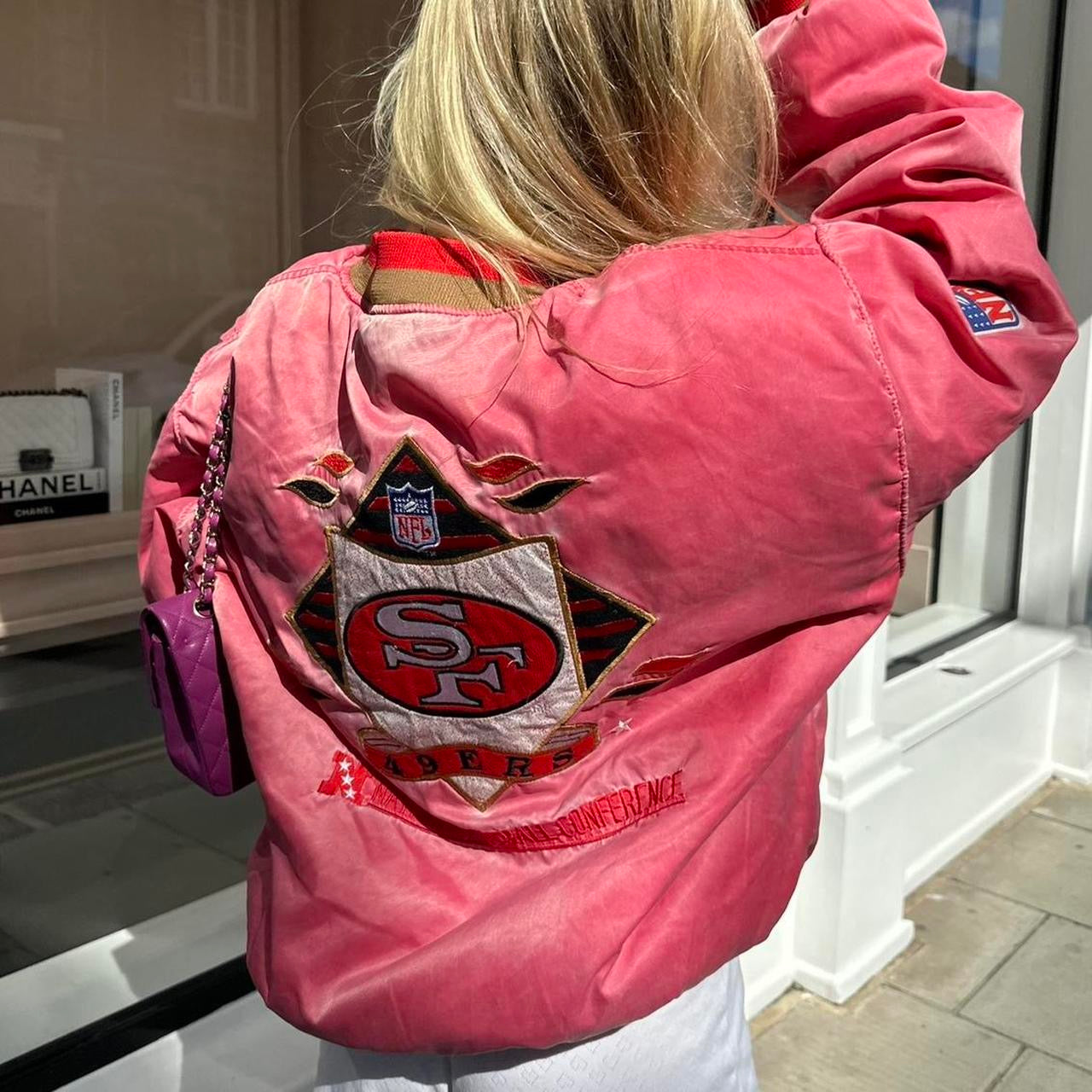 Vintage 90’s San Francisco NFL bomber jacket jacket