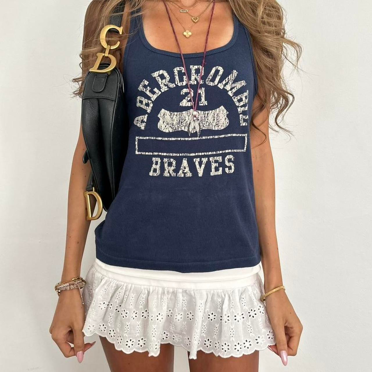 Vintage 2000’s Abercrombie & Fitch navy top