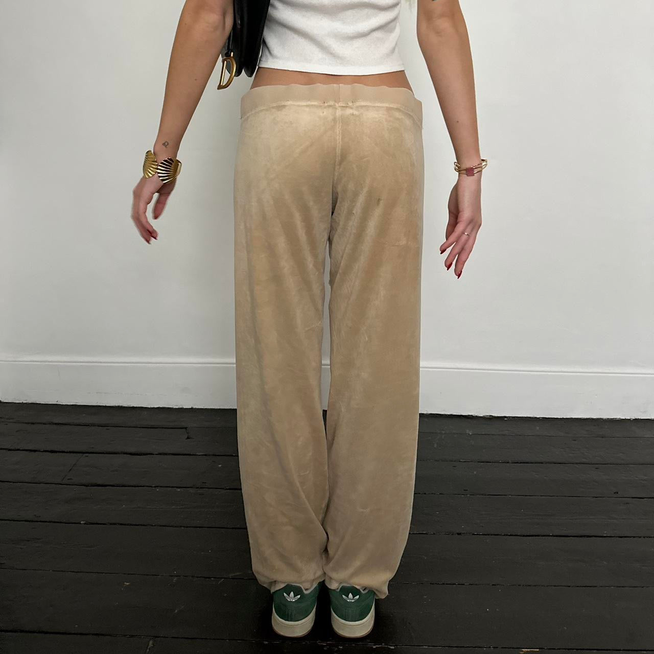 Vintage 90’s Juicy Couture velvet caramel sweatpants