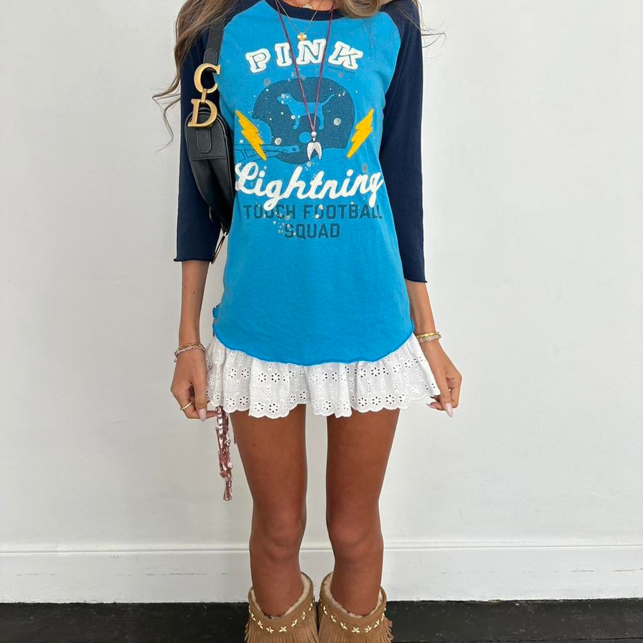 Vintage 00s Victoria’s Secret blue top