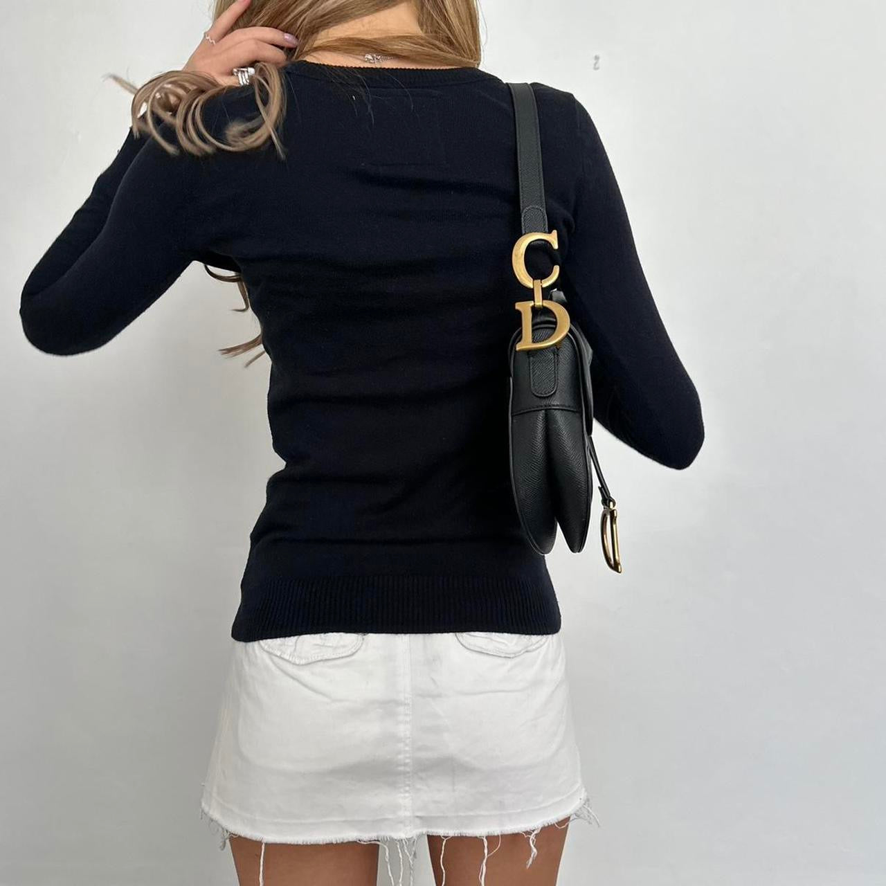 Vintage Abercrombie and Fitch navy cardigan