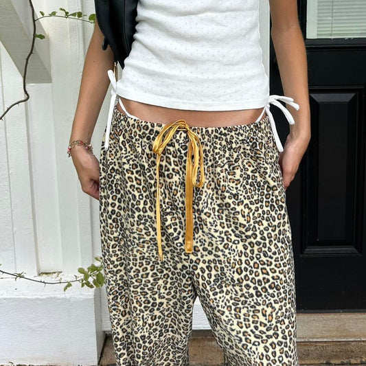 Vintage 2000’s leopard print pants
