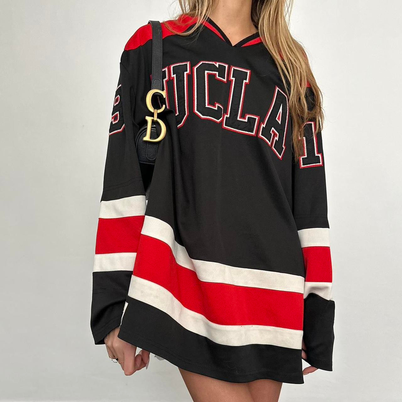 Vintage 2000’s UCLA black & red jersey