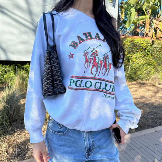 Vintage Bahamas Polo Club sweatshirt