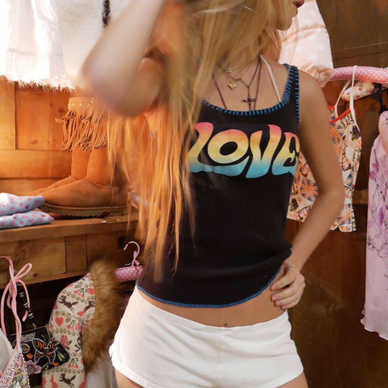 Vintage 90’s Love rare tank top