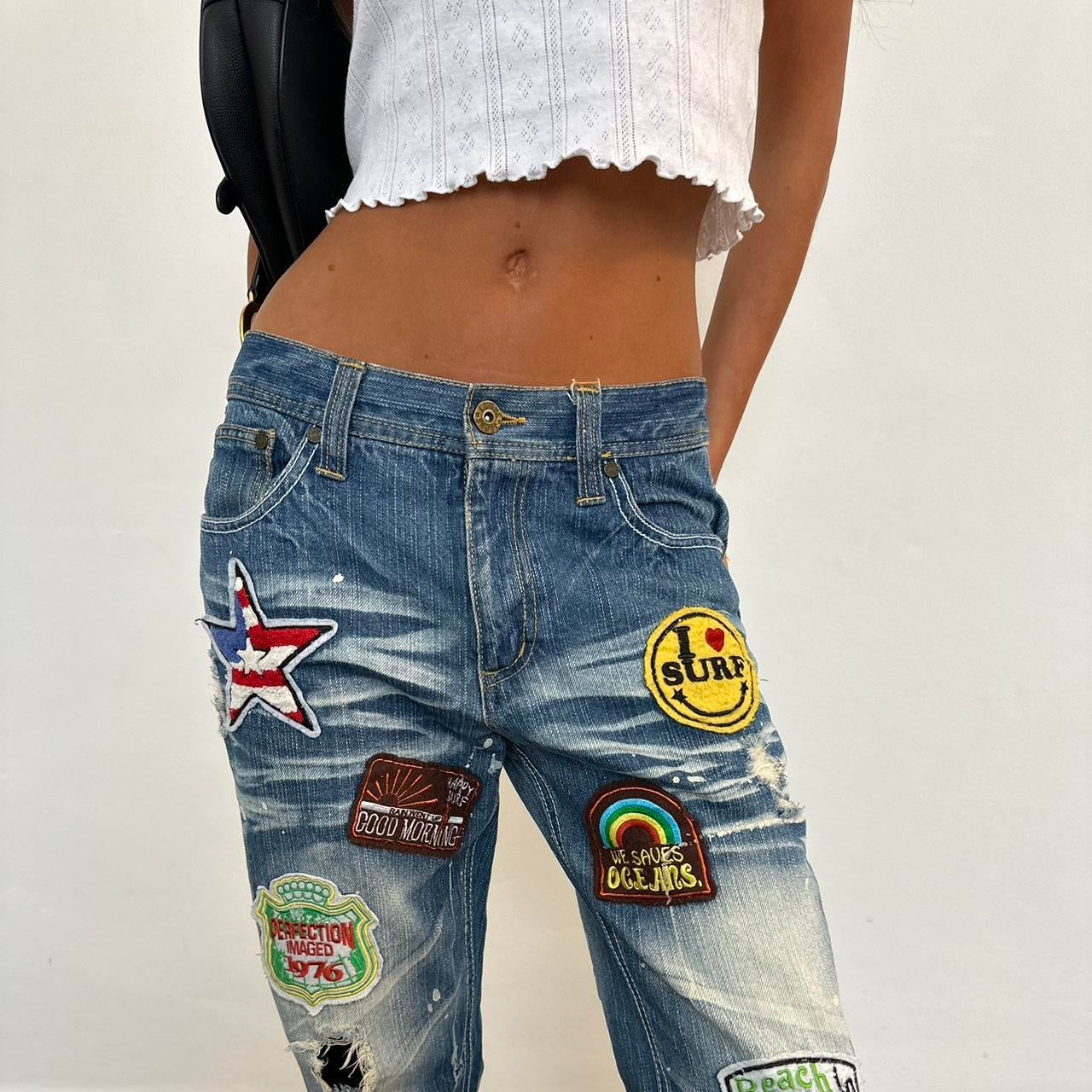 Vintage iconic surf girl jeans 🩵