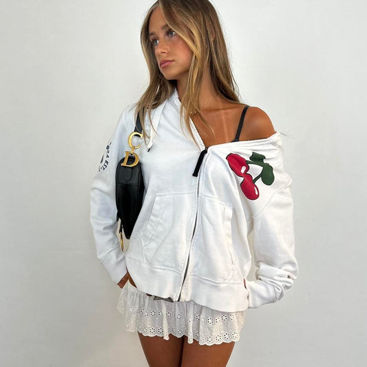 Vintage white cherry hoodie 🍒🍒⭐️