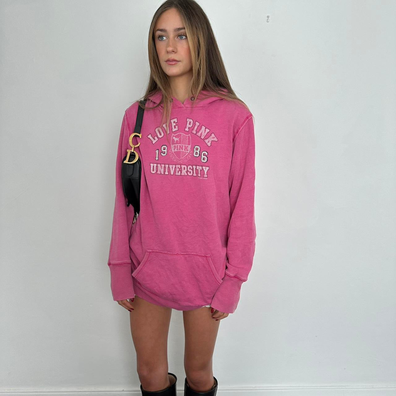 Vintage early 2000s rare Victoria’s Secret Pink University hoodie