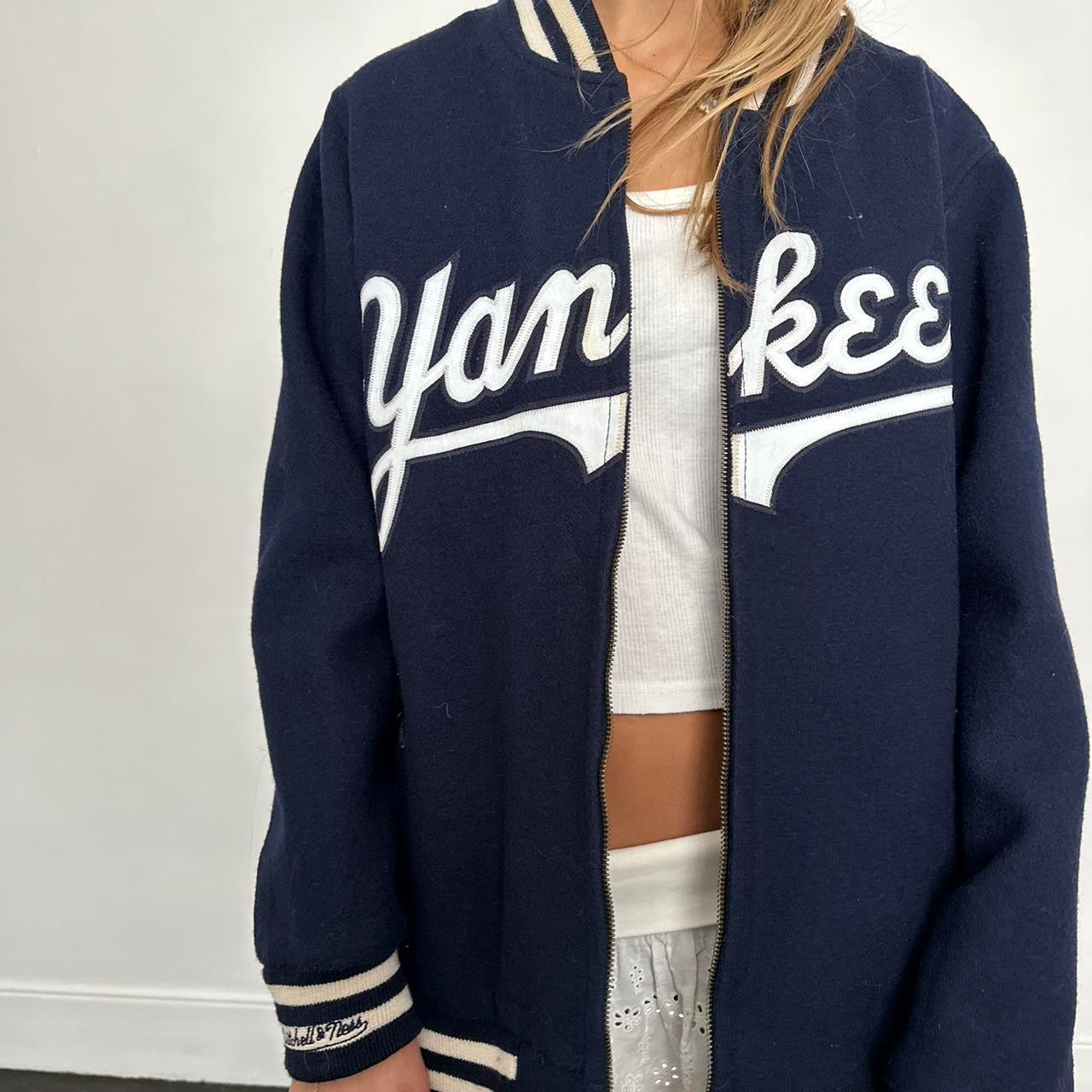 Vintage 90’s Yankees varsity jacket