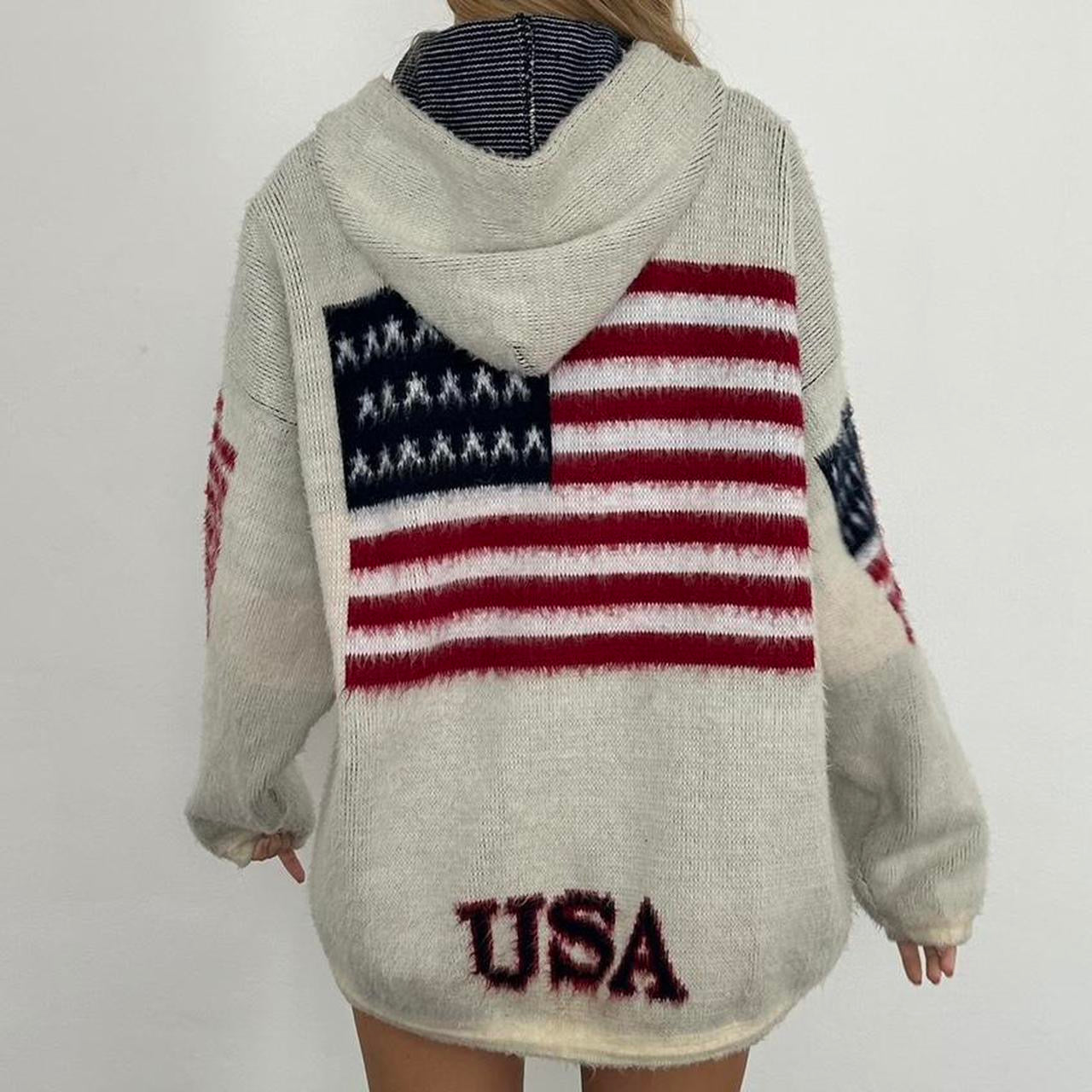 Vintage 90’s soft USA knit bomber jacket