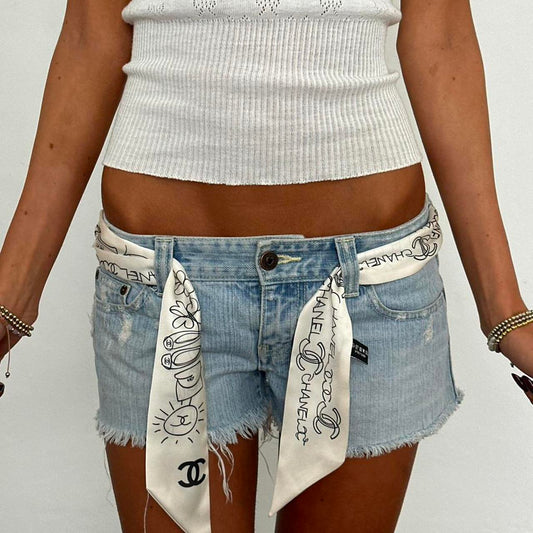 Vintage 2000’s Abercrombie low rise denim shorts