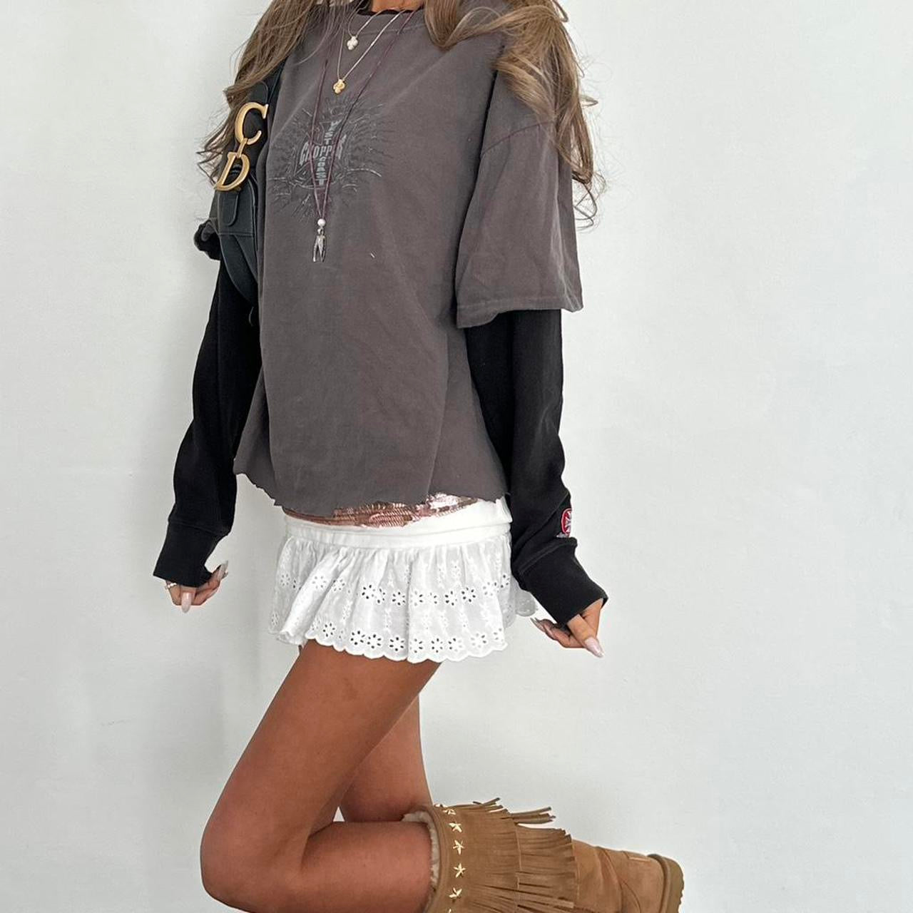 Vintage West Coast Choppers long sleeve oversized top