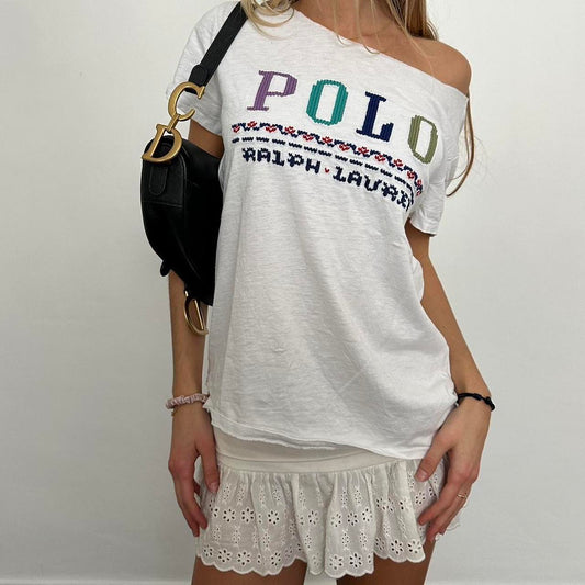 Vintage 90’s Polo Ralph Lauren off the shoulder top