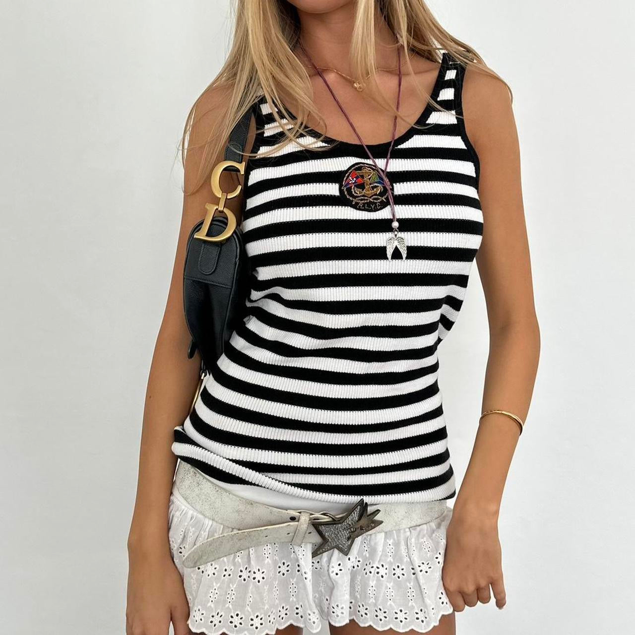 Vintage 2000’s Ralph Lauren striped tank top