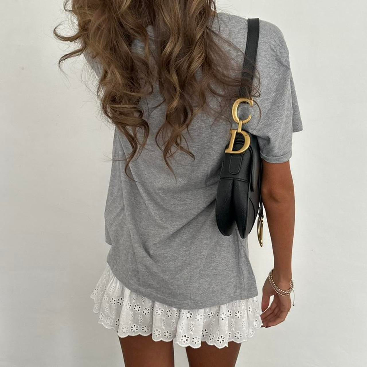 Vintage Ralph Lauren 90’s grey varsity bear top