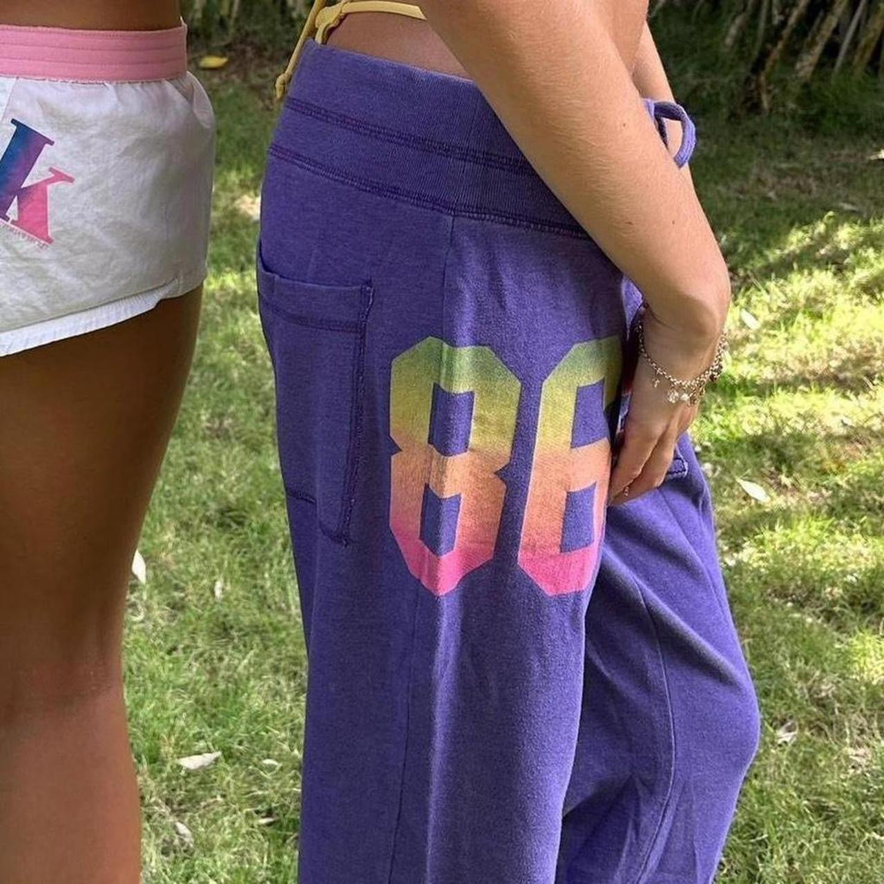 Vintage 2000’s Victoria’s Secret purple sweatpants